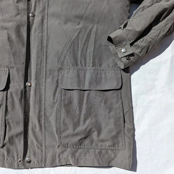 Vintage Mens Green Weatherman Jacket with  Zip Out Layer - Size 40 - Picture 3 of 11